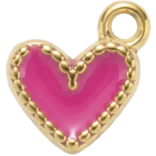Pink Heart Disc