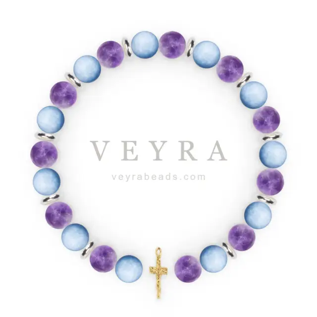 Amethyst Devotion crystal bracelet