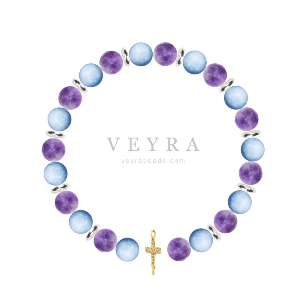 Amethyst Devotion crystal bracelet