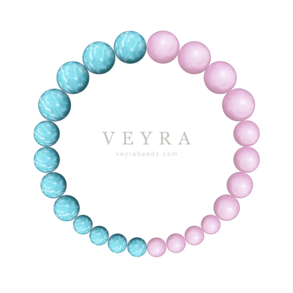 Blush Tide crystal bracelet