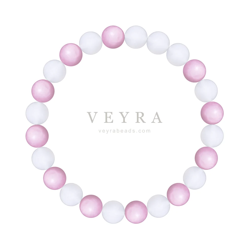 Cotton Dusk crystal bracelet
