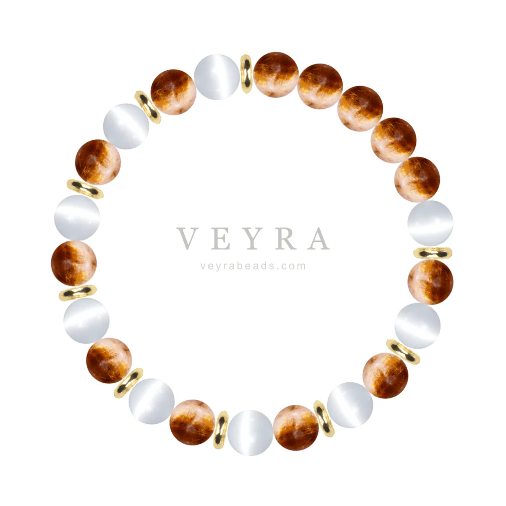Golden Fog crystal bracelet