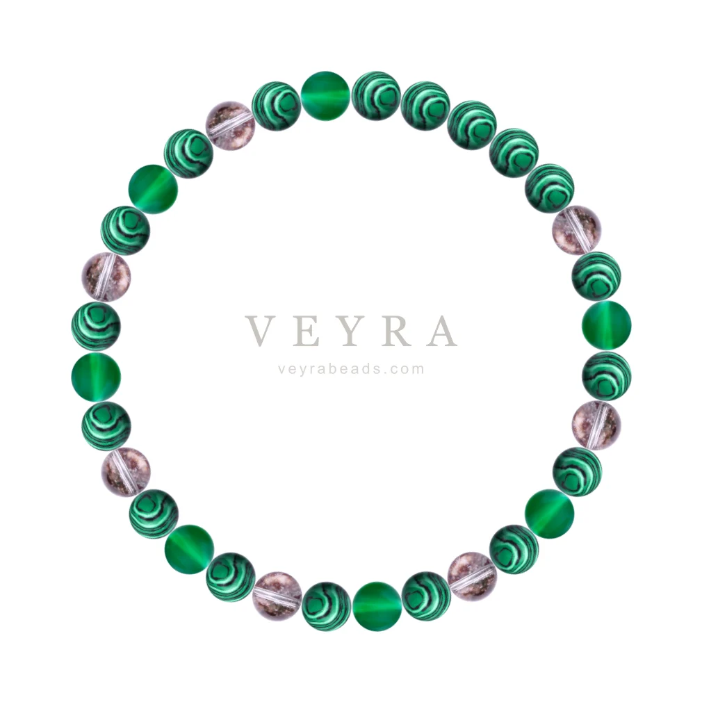 Malachite Grove crystal bracelet