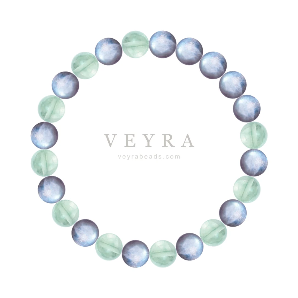 Moonlit Sage crystal bracelet