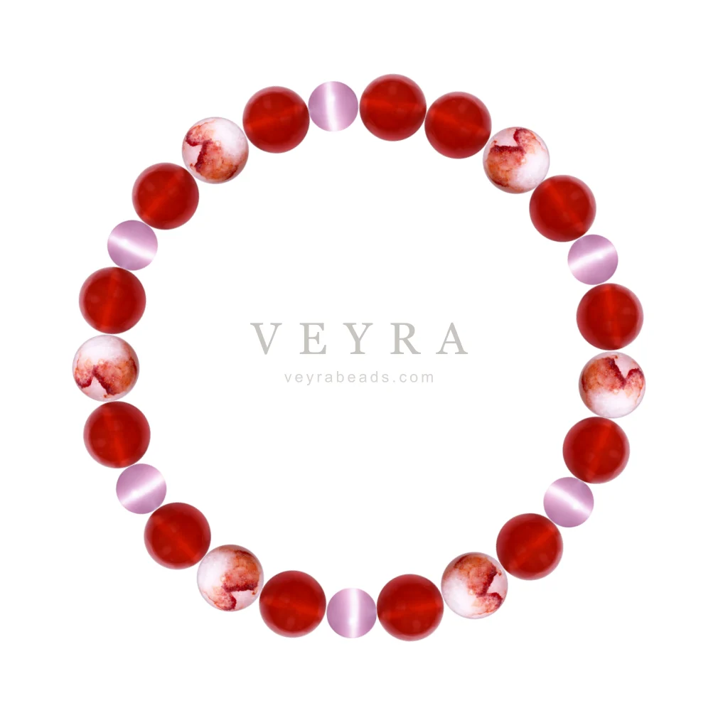 Agate Bloom crystal bracelet
