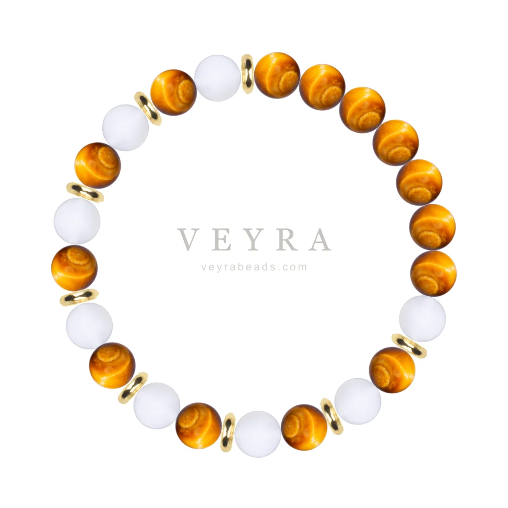 Saffron Dune crystal bracelet